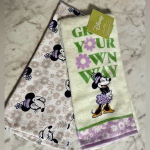 Disney Minnie Mouse Spring Kitchen Towels